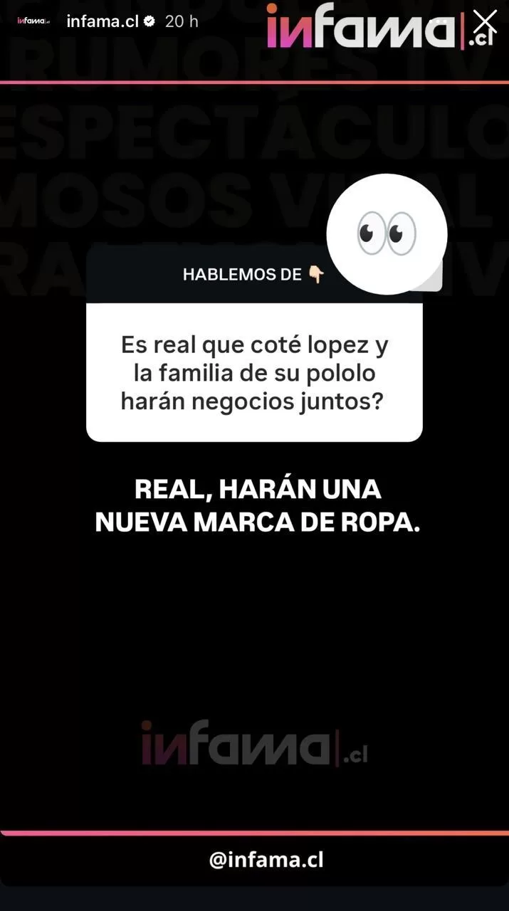 Historia De Infama En Instagram