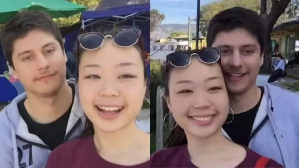 Nicolás Zepeda Junto A Narumi Kurosaki