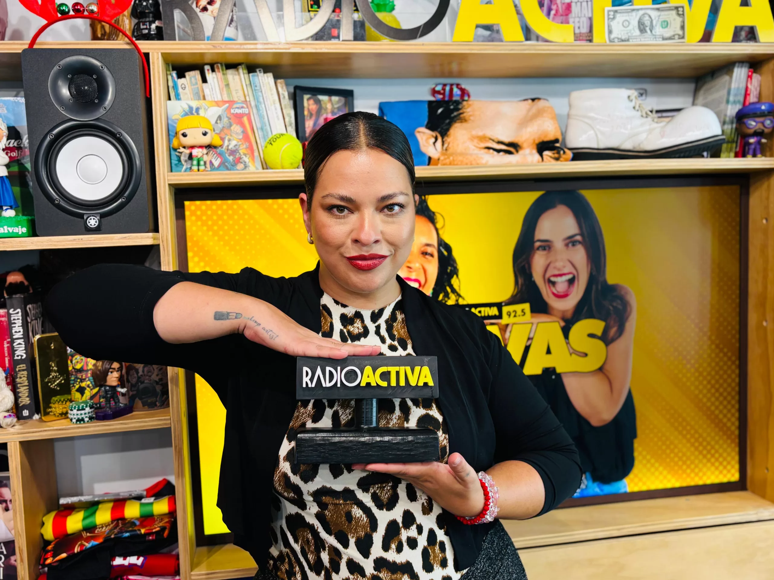 Pao Tirapegui en Bravas de Radio Activa