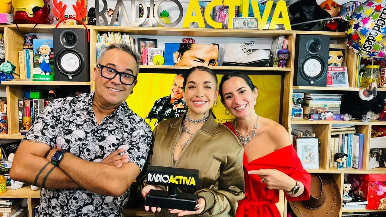 María Becerra en Radio Activa