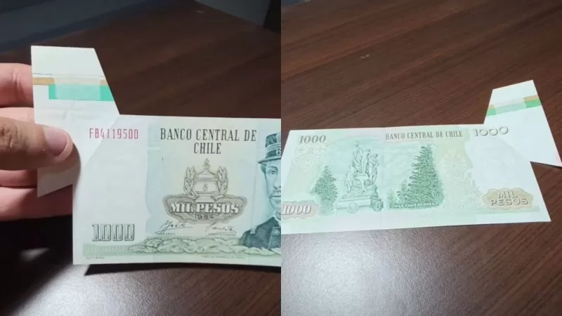Billete De Mil Pesos