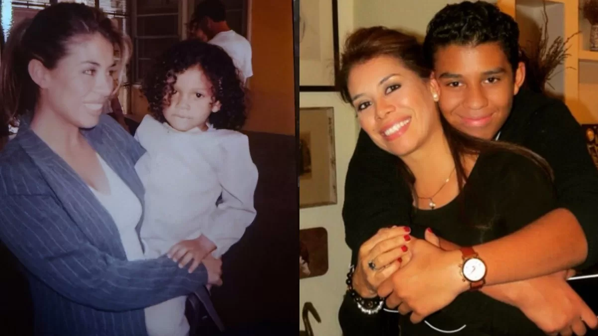 Alejandra Jackson Con Jaafar Y Jermajesty Jackson