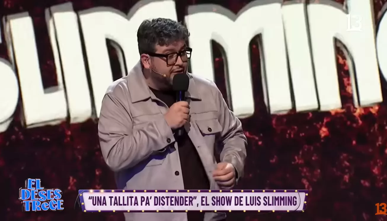Luis Slimming en 'El Desestrece'
