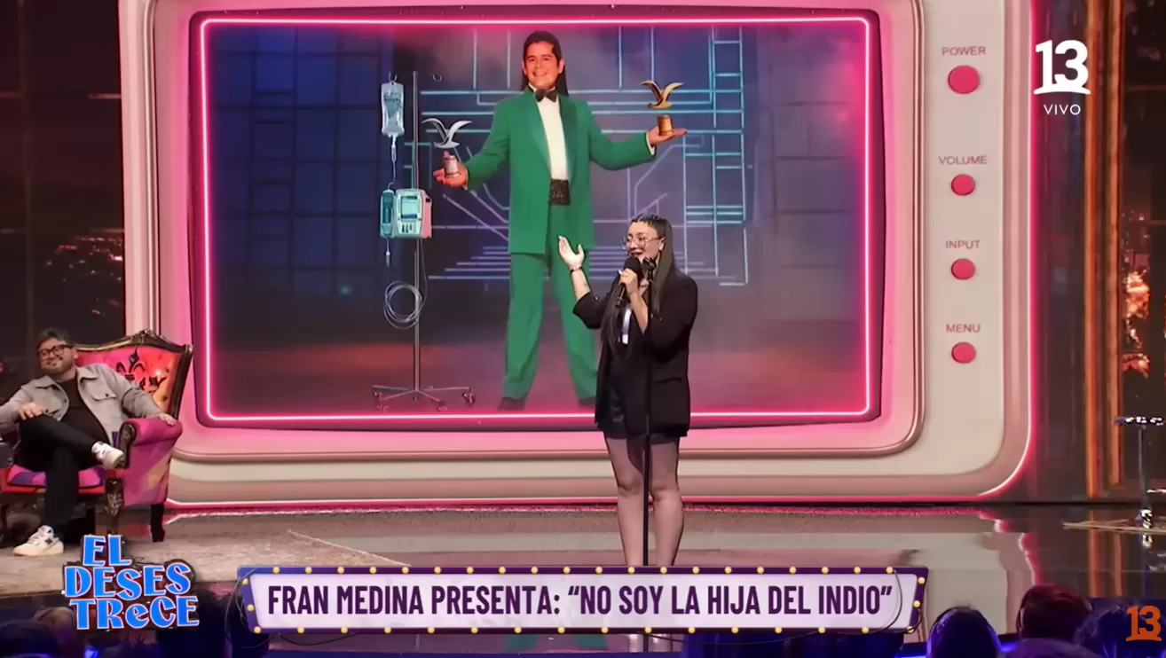 Francisca Medina en El Desestrece