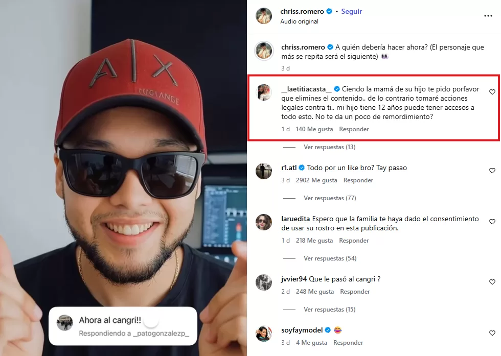 Comentario de Bárbara Soto tras video con IA