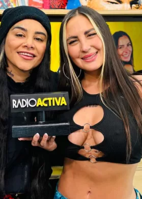 Flor De Rap Y Blue Mary En Radio Activa