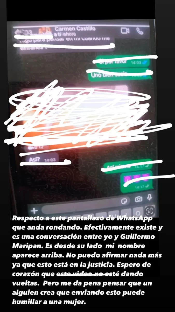 Historia De Carmen Castillo Cuando Se Filtró Las Imágenes