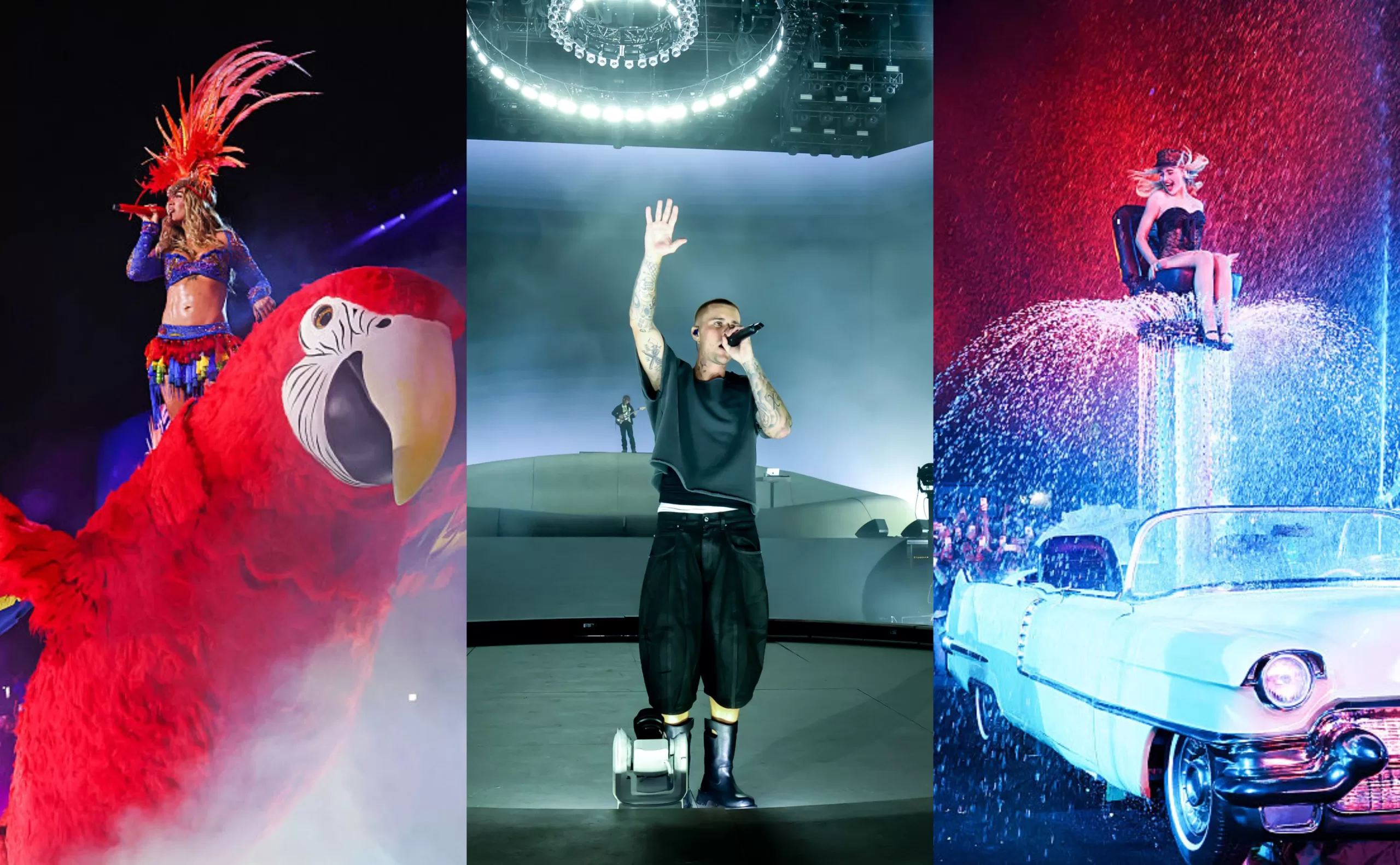 Karol G, Justin Bieber Y Sabrina Carpenter En Coachella 2026