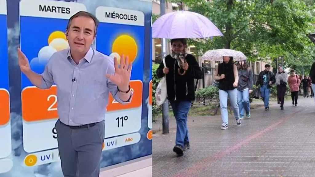 Lluvia En La Region Metropolitana