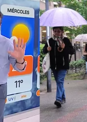 Lluvia En La Region Metropolitana