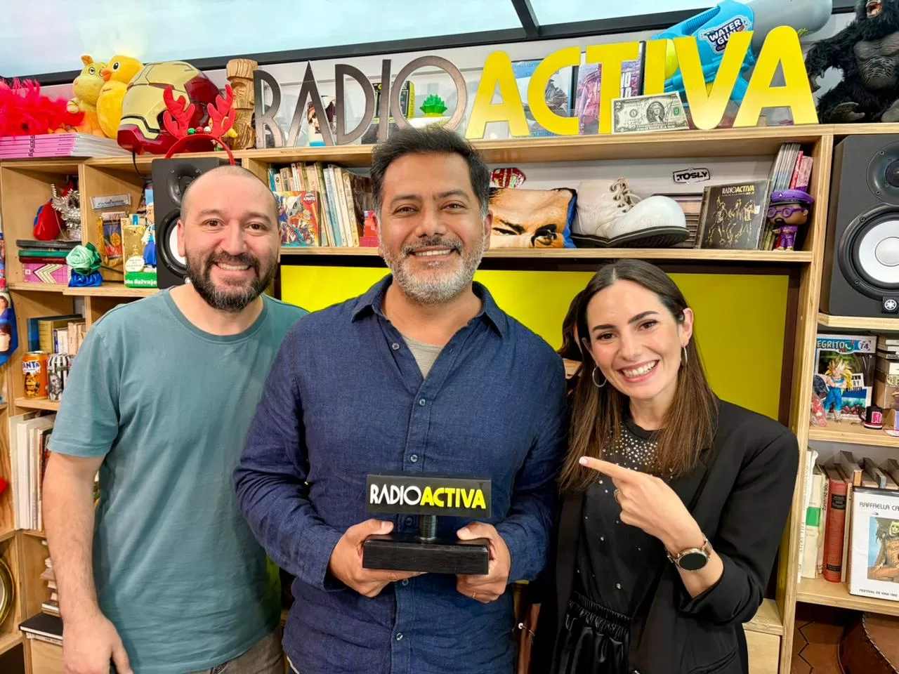 Pedro Ruminot en la 92.5