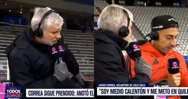 'No me gustó de vos que dijiste un comentario de mi señora. Después lo hablaremos, cuando se corte esto (...) Dijiste que no la pongo'