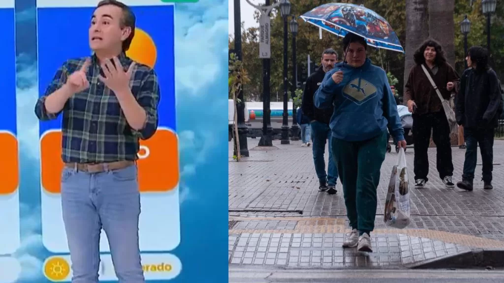 Lluvia En Santiago