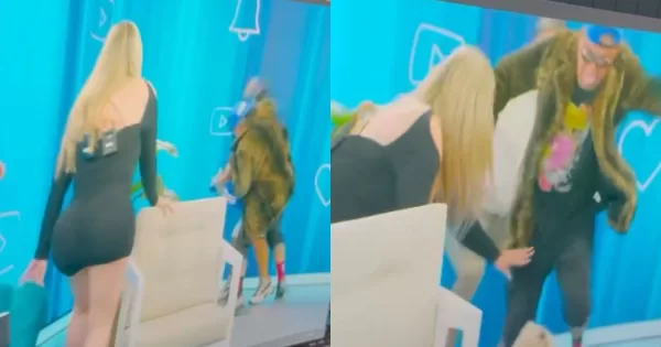 Impacto por filtración de video de violenta pelea en pleno programa en vivo: se habría provocado por inesperada burla