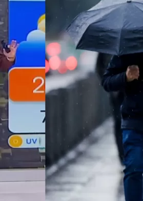 Lluvia En Santiago