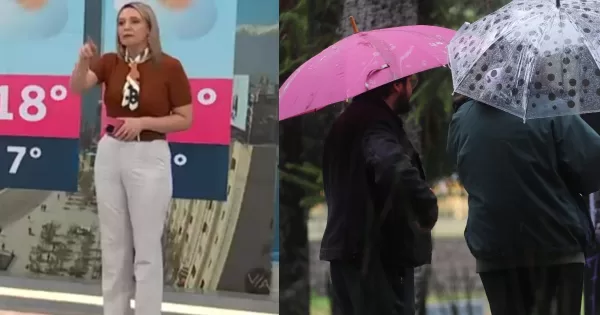 ¿Lluvia en la Región Metropolitana?: Allison Göhler se la juega y lanza pronóstico del tiempo para Fiestas Patrias