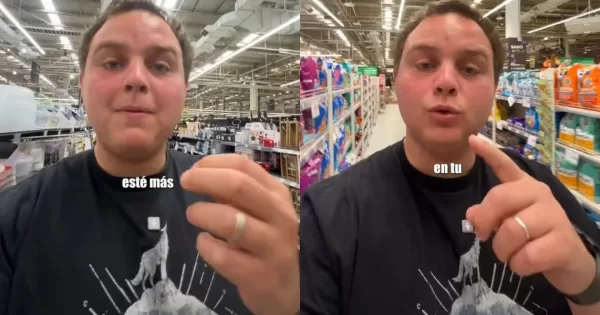 'Es una locura, un despropósito total': Influencer argentino llegó a Chile y no podía creer el valor de este producto